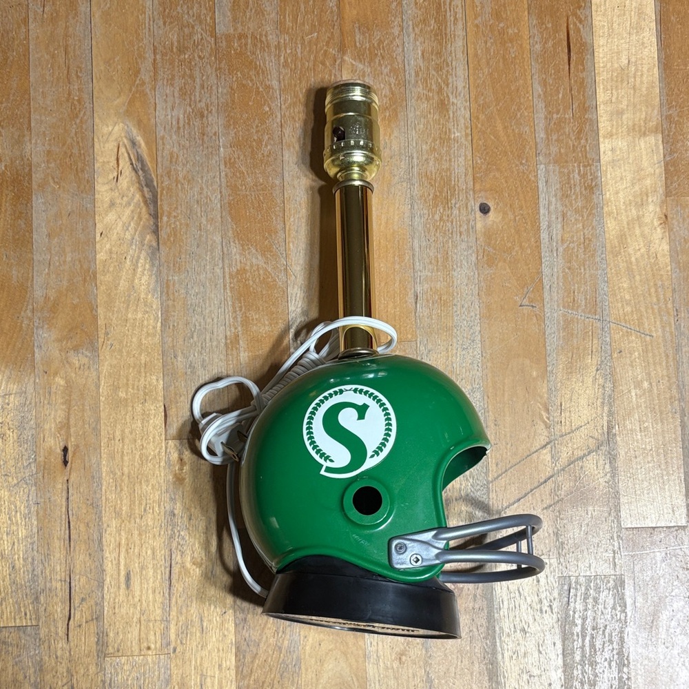 New Old Stock vintage Saskatchewan Helmet lamp